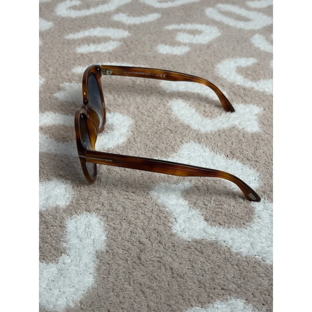 Tom Ford Tortoise Sunglasses TF503 Made In Italy Unisex